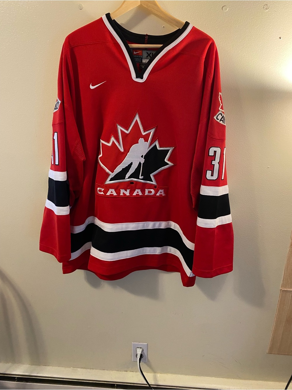 Vintage Nike Team Canada Curtis Joseph Jersey